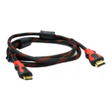 Cable Hdmi 1,5m Mallado2 Filtros V1.4 Full Hd Led Dvd Smart 