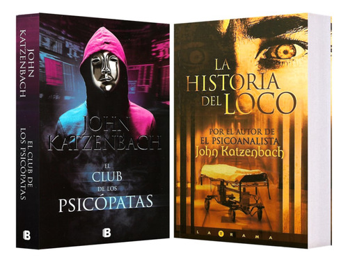 Club De Los Psicópatas + Historia Del Loco Pack 2 Libros