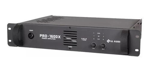 Amplificador De Potênica Pro 1600x Ll Audio 4 Ohms 400wrms