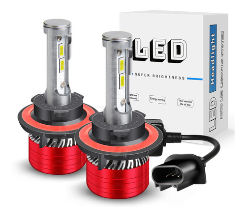 28000lm Kit De Focos Led 9008 Luz Alta Y Baja Para Chevrolet