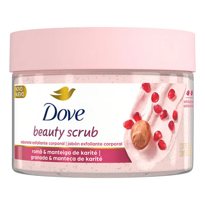Exfoliante Corporal Dove Beauty Scrub Granada & Manteca de Karité 280g | MercadoLibre