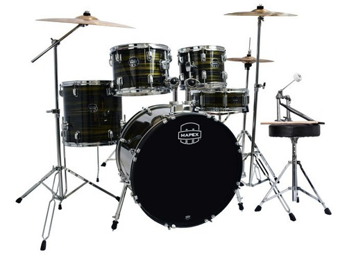 Bateria Mapex Prodigy Bumbo 20 5 Peças Pdg5245t Preta