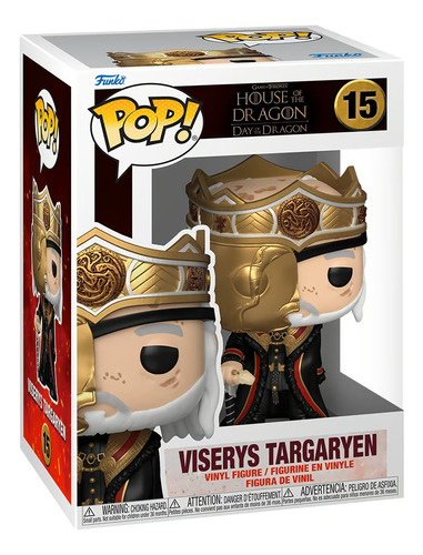 Funko Pop House Of The Dragon - Viserys Targaryen Masked #15