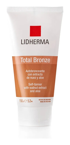 Crema Autobronceante Facial Y Corporal Total Bronze Lidherma