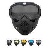 Máscara Óculos Proteção Motociclista Bike Motocross Capacete