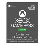 Xbox Game Pass Ultimate (por 1 Mes De Gold Y Game Pass)