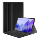 Funda Teclado Samsung Galaxy Tab A7 10.4 Sm T500 T505 Luz Ñ