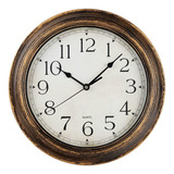 Reloj De Pared Vintage Retro Rústico Estilo Redondo De 12.0 