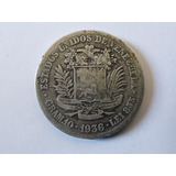 Moneda Venezuela 2 Bolivares 1936 Plata 0 835 (x748
