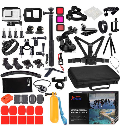 Kit De Accesorios Para Gopro Hero 8. Negro