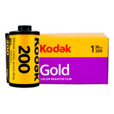 Película Rollo Fotográfico Kodak Gold 200 Color 36 Exp.