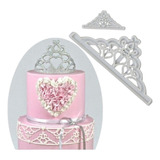 Cortante Corona Princesa Set X2 Repostería Porcelana Fría