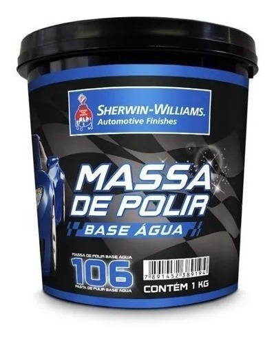 Sherwin Williams Pasta De Pulir 106 Al Agua Fina Autos 1kg 