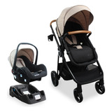 Coche Para Bebe Tipo Moises + Portabebe Cosmos Bebesit