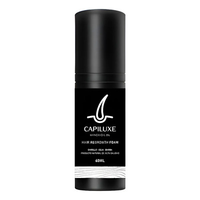 Capilux Minoxidil 5%  Biotin Espuma Foam 12 Mes Tratamientos | Envío gratis