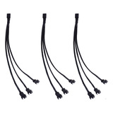 Cable Divisor De Ventilador Para Computadora, Paquete De 3 U