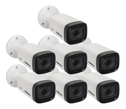 7 Câmeras Intelbras Varifocal Full Hd 1080p Vhd 3250 Vf Ip67