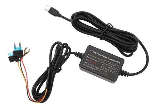 Kit De Cableado Usb C Tipo Dash Cam De 12 V, 30 V A 5 V