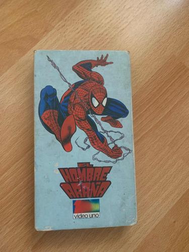 Vhs Spiderman Hombre Araña Dibujos Animados Retro 90s