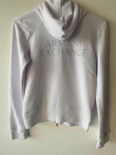 Buzo Armani Exchange Blanco Talle Xs