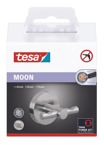 Percha Baño Doble Tesa Moon