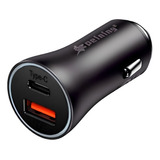 Carregador Veicular Turbo Usb Para Celular Xiaomi Sansung 