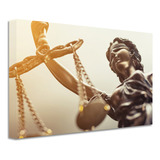 Cuadro Justicia Derecho Canvas Grueso Cly27 90x60