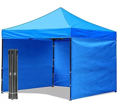 Carpa Paredes Lona 3m X 3m Plegable Impermeable Toldo 