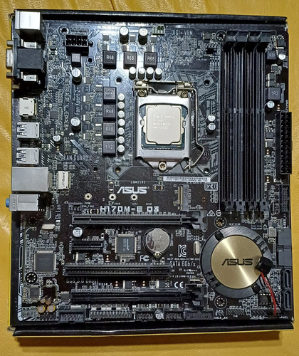 Mother Asus H170e-e D3 + Procesador Intel I3 7100