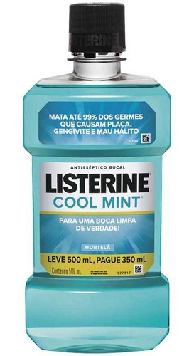 Listerine Cool Mint L500 P350ml