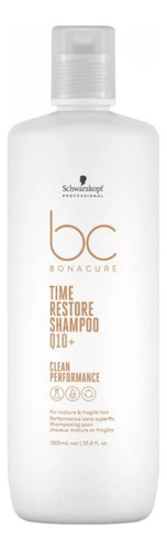 Schwarzkopf Shampoo Restaurador Q10+ Time Respore X1000ml