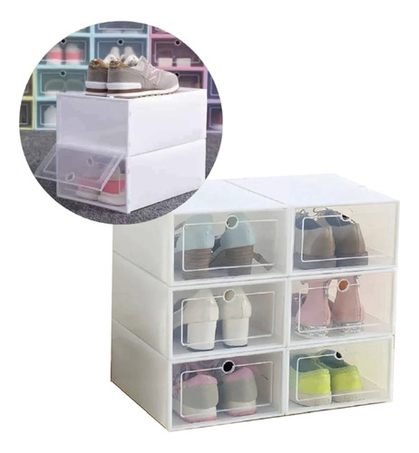 Caja Organizadora Zapatos Set X6