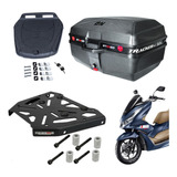 Bagageiro Pcx 150 Pcx 160 + Bau Stoned Tracker Traffic 52l