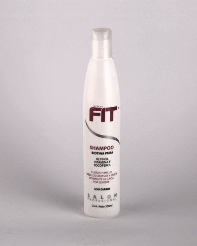 Shampoo Biotina Pura Fit Kolor *fuerza Brillo Y Caida