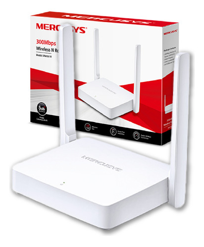 Roteador  2 Antenas Potente Wireless N 300mbps Mercusys