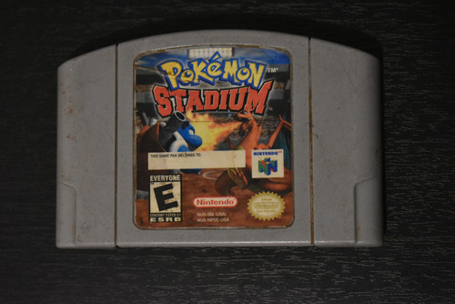 Juego Nintendo 64 - Pokémon Stadium Original 