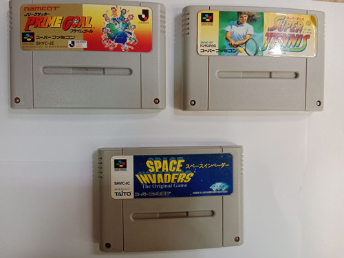 3 Juegos Super Famicom