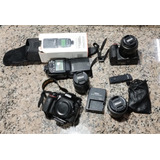 Camara Nikon D5300 Lente 50mm 35mm Nikon Flash Goddox Tt