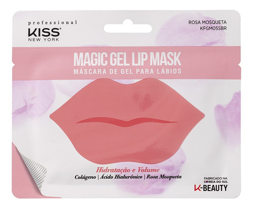 Máscara Para Lábios Magic Gel Rosa Mosqueta - Kiss Ny