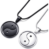 Moo&lee Yin Yang - Collar Con Colgante Para Hombres Y Mujere