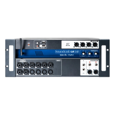 Soundcraft Ui16 De 16 Entradas Por Control Remoto Mezclador Color Negro | Meses sin interés