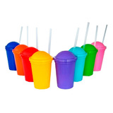 Vasos Plasticos Souvenirs Colores Surtidos X 10 U - Lollipop