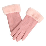 Guantes De Esquí For Ciclismo De Tres Hilos De Gamuza Con