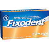 Fixodent Pwd Ex Hold Tamaño 1,6z - Fixodent Extra Hold Dent