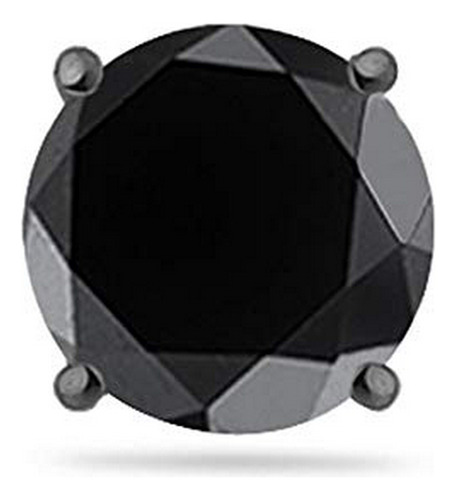 2.00 Cts De 6.20-8.61 Mm Egl Usa Certificado Aaa Round Black