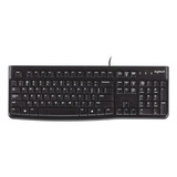 Teclado Usb Logitech K120 Español Negro Windows Qwerty