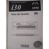 Manual Do Teclado Korg I30 Português!