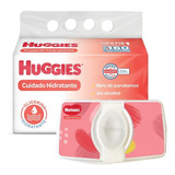 Huggies Cuidado Hidratante 160 Toallitas + Porta Toallitas