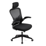 Cadeira Presidente Escritório Ergonômica Gogo Chair Go100 Cor Preto