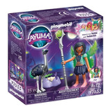 Juego Playmobil Ayuma Moon Fairy Con Animal Del Alma 15 Pzas